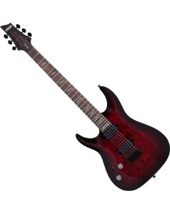 Schecter Omen Elite-6 Lefty Guitar Black Cherry Burst sku number SCHECTER2459