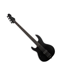 ESP LTD AP-4 Black Metal Lefty Bass B-Stock sku number LAP4BKMBLKSLH-B