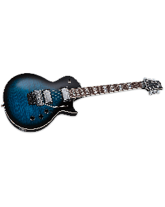 ESP LTD AS-1 FR Guitar Black Aqua Sunburst B-Stock with Case sku number LAS1FRFMBLKAQSB-B