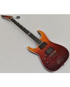 ESP E-II Horizon NT-II Tiger Eye Amber Fade Lefty Guitar B-Stock sku number EIIHORNTIITEAFDLH-B6422