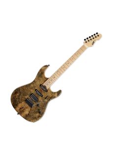 ESP Snapper Custom Guitar Buckeye Burl Natural sku number ESNAPCTMMBUCKBNTL