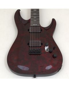 Schecter C-1 Apocalypse Guitar in Red Reign B Stock 1432 sku number SCHECTER3055-B1432