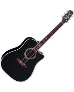 Takamine EF341SC Legacy Series Acoustic Guitar in Gloss Black Finish sku number JTAKEF341SC