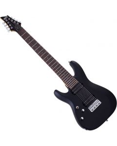 Schecter C-8 Deluxe Left-Handed Electric Guitar Satin Black sku number SCHECTER442