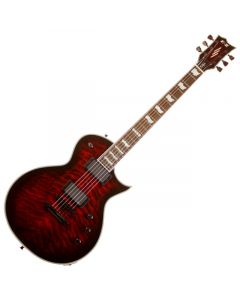 ESP E-II Eclipse QM STBCSB See Through Black Cherry Sunburst Quilted sku number EIIECQMSTBCSB