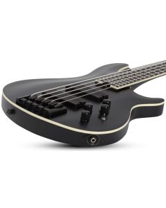 Schecter SLS ELITE-5 Evil Twin Electric Bass in Satin Black sku number SCHECTER1395