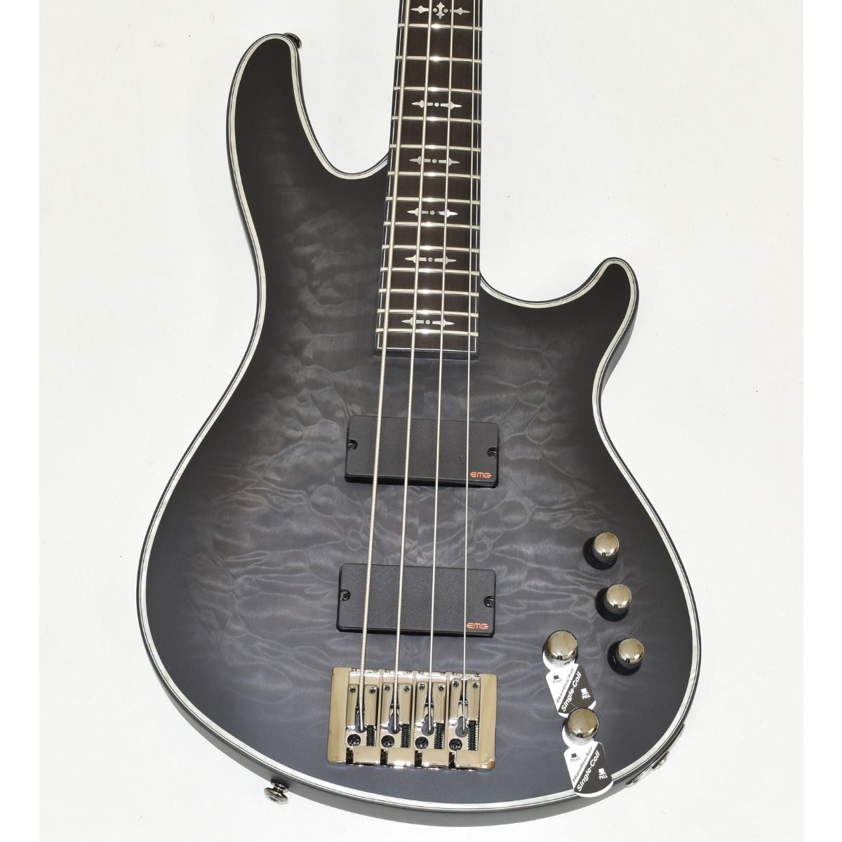 Schecter Hellraiser Extreme-4 Bass See Thru Black Satin B-Stock 0959