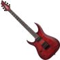 Schecter Sunset-6 Extreme Lefty Guitar Scarlet Burst sku number SCHECTER2576