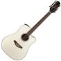 Takamine GD37CE-12 String Acoustic Electric Guitar Pearl White sku number TAKGD37CE12PW