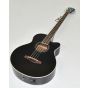 Ibanez AEB10E-BK Artwood Series Acoustic Electric Bass in Black High Gloss Finish 0466 sku number AEB10EBK.B-0466