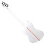 Schecter Simon Gallup Ultra Spitfire Bass White with Red Lion sku number SCHECTER2254