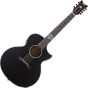 Schecter Regulo Caro-7 Acoustic Electric Guitar Satin Black sku number SCHECTER3719